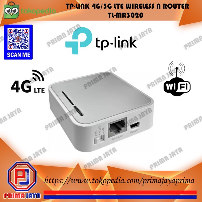 TP-LINK TL-MR3020 Portable 3G/4G Wireless N Router Tp link