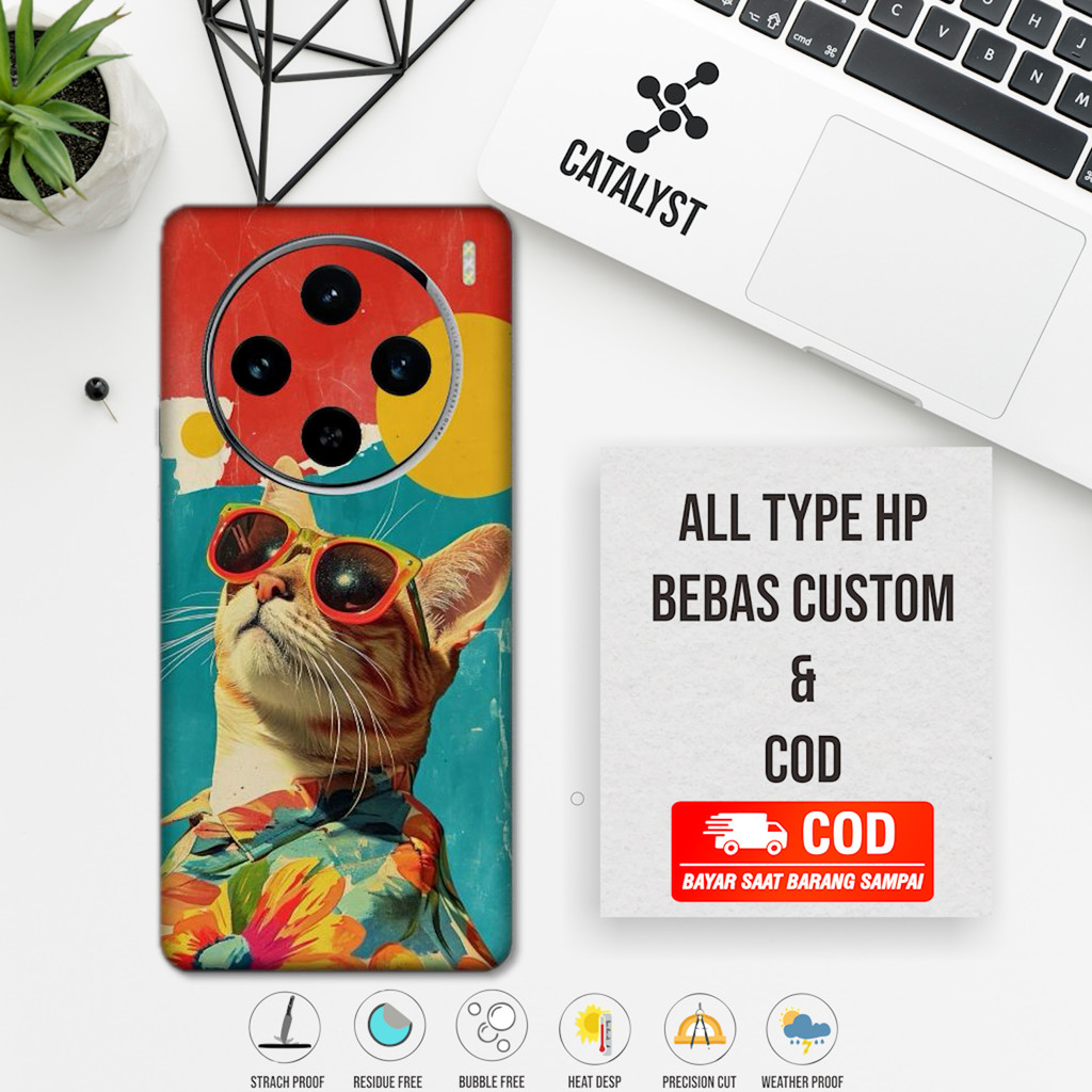 Garskin Hp Vivo X100 Pro Full Body Paint รหัส p9a ซื้อ 1 แถม 2