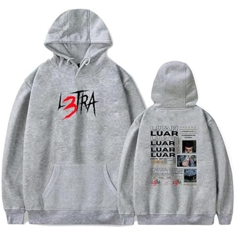 LL L3tra Photos Cover Print Hoodie, Fashion Casual New Comfort Streetwear |StHqtx6u|