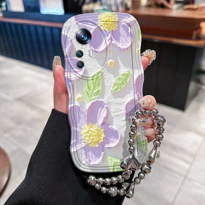 HP Xiaomi 14T Pro 12T Pro 12T 11T Pro 11T 10T Pro 10T Case Softcase Flower dye cellphone Case Cesing