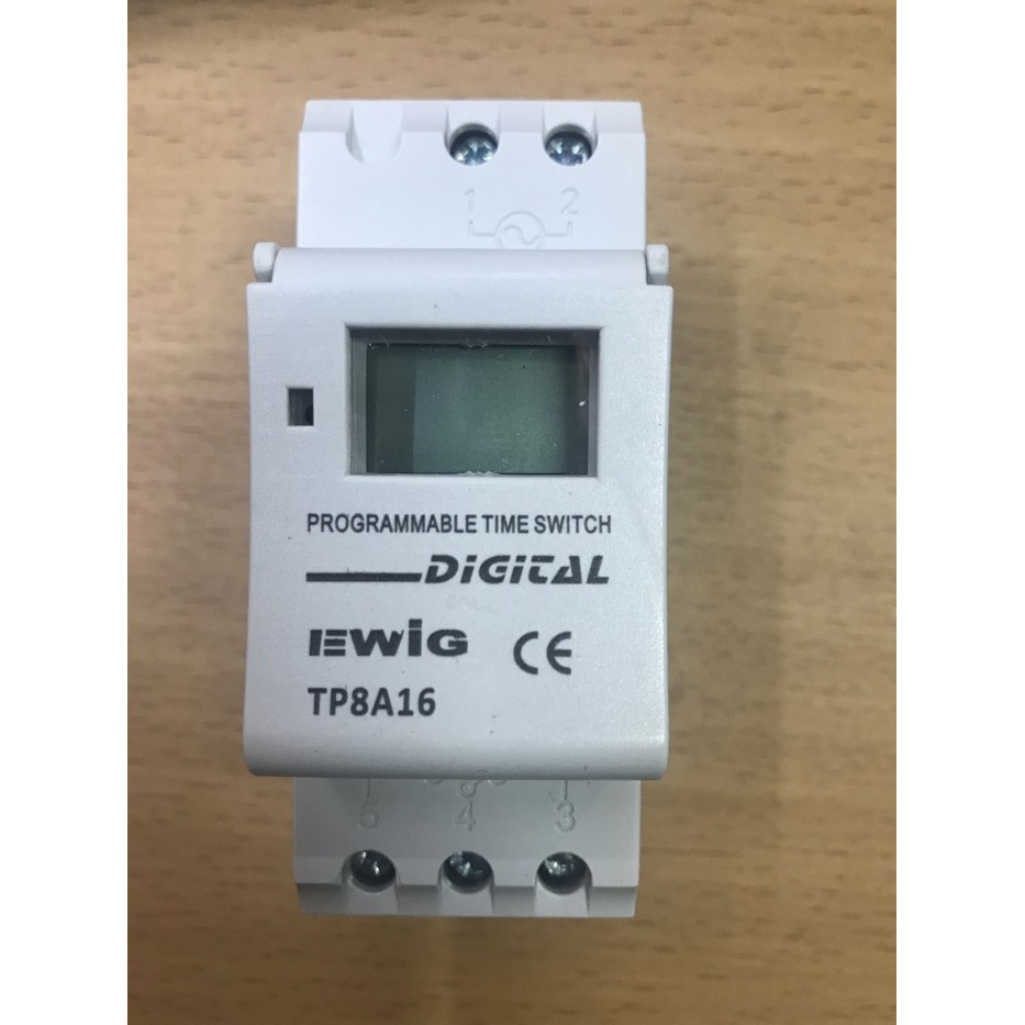 Weekly Digital timer TP8A16 220VAC