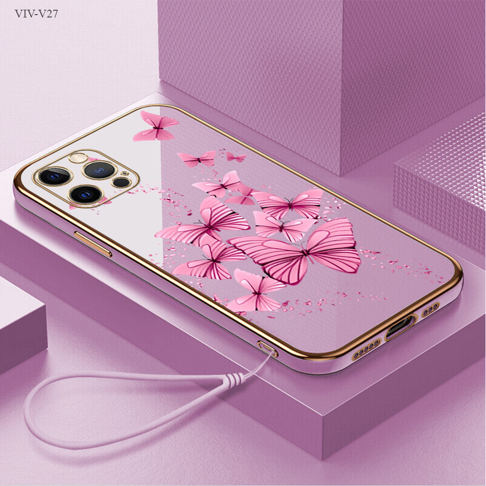 LOKAL ปลอก Hp Untuk VIVO V50 V40 V30E V27 V27E V29 V21E V21 V11i V9 V5 V5S V19 V11 Pro IQOO Neo Z10 