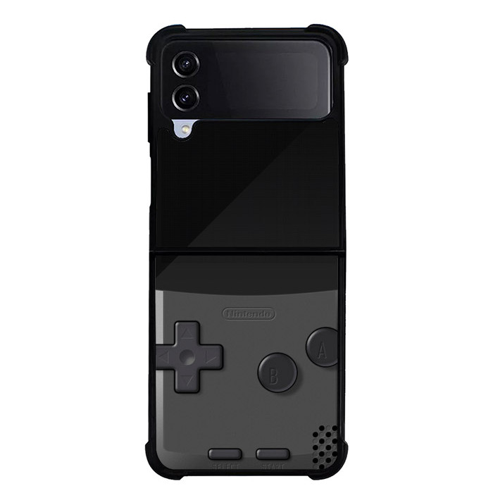 เคส เคส Samsung Z Fold 6 5 4 3, Z Flip 6 5 4 3 Game Boy สีดํา NA00265