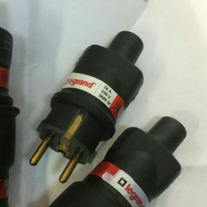 ปลั๊ก Legrand/จุกยาง 16A 2pin IP44 / Legrand 50196