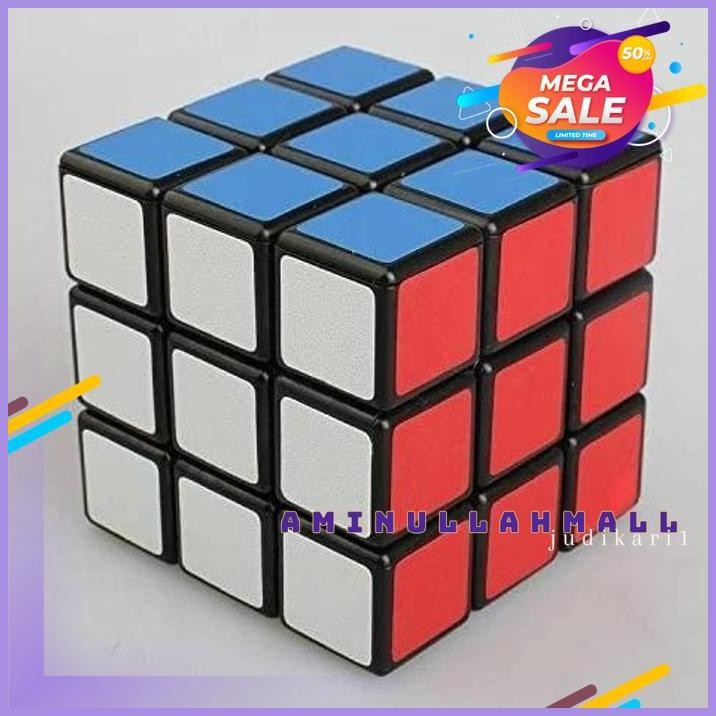 RUBIK CUBE CUBES RUBIK PUZZLE ของเล่นสําหรับ CHILDREN 3X3 3 6 ซม. 6 ซม.สีจัดส่งฟรี