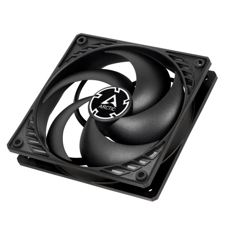 Arctic Cooling Casing Fan - Arctic P12 Pwm Pst Black Single Pack 120Mm