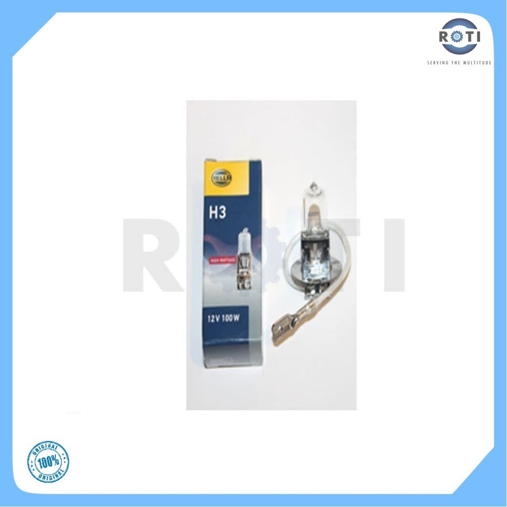 HELLA BULB H3 12V 100W (100) 8GH 178 555-611 UNIVERSAL