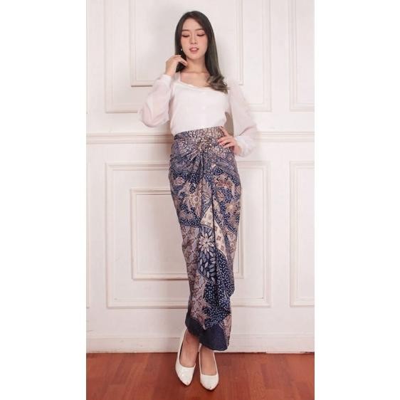 Er-56 BATIK WRAPPED SKIRT MODERN KEBAYA BOTTOM PARTY CLOTHES Viral
