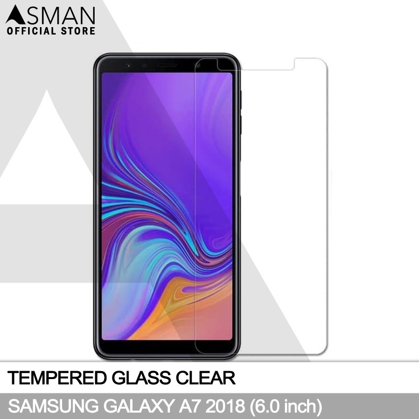 LAYAR กระจกนิรภัย Samsung Galaxy A7 (2018) / A750 (6.0") | ฟิล์มกระจกกันรอย-ใส