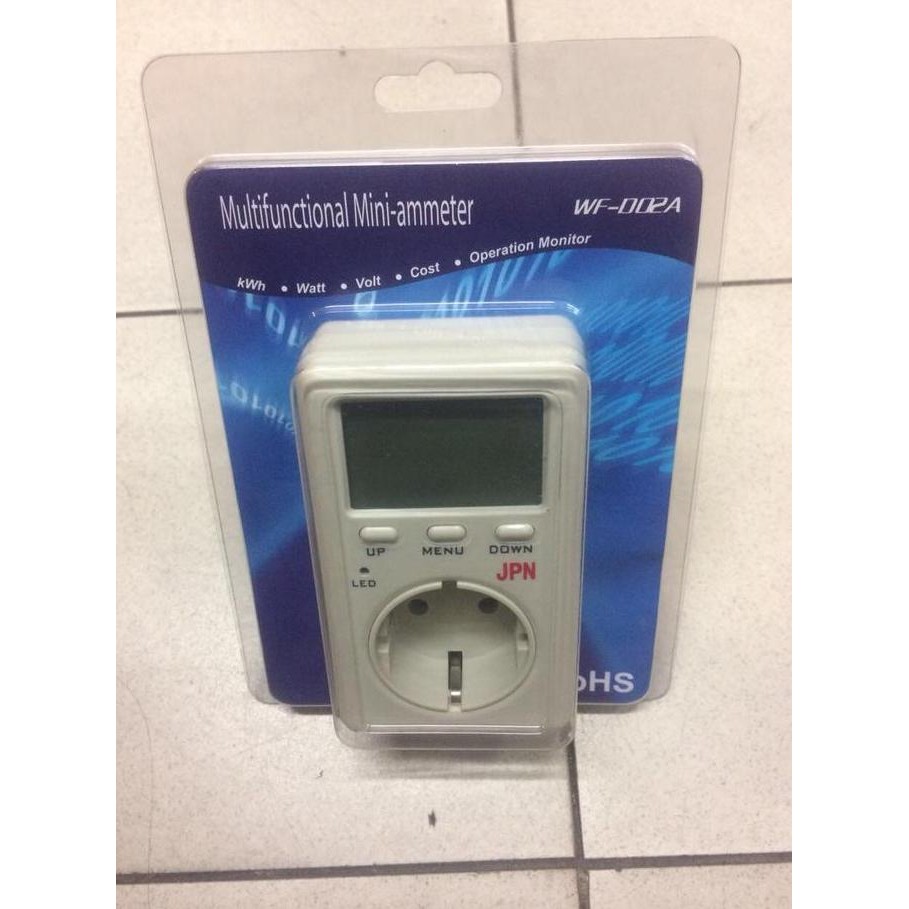 พิเศษต้นฉบับของแท้คุณภาพดี Kwh Watt Volt Jpn Ac Meter เครื่องมือวัด