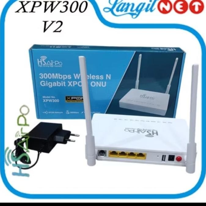 ใหม่ล่าสุด - Ont xpon ou xpw302 hsAirpro xpw300 gigabit รับประกัน 1 ปี ใหม่