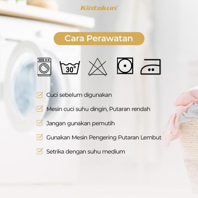 Kintakun Sprei Dluxe Queen New Edition Size Uk. 160X200 ซม. สูง 30 ซม