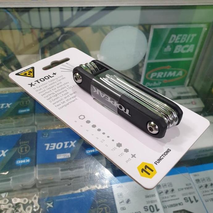 ประแจเครื่องมืออเนกประสงค์ Topeak Xtool ราคาไม่แพง + 11 ฟังก์ชั่น