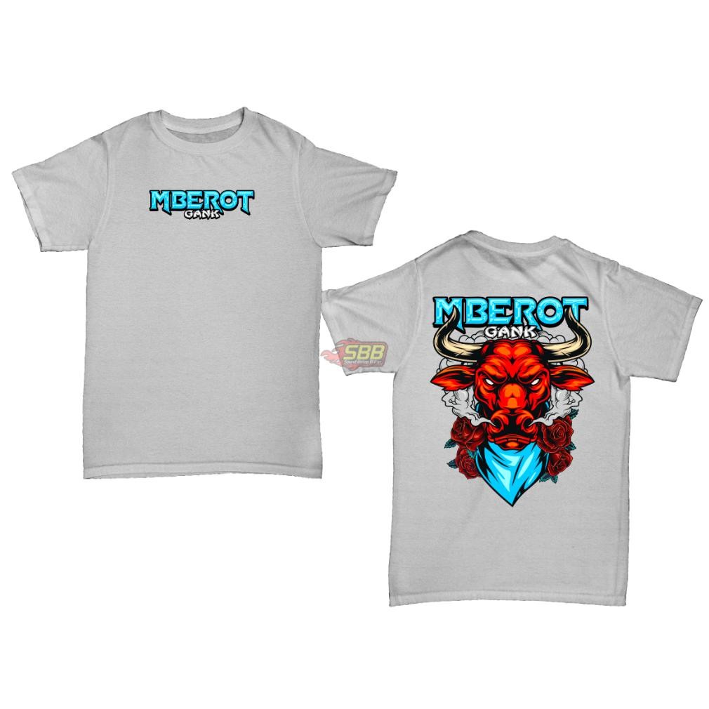 KATUN [ดีไซน์ใหม่] Viral Bull เสื้อยืด Mberot Gank Cotton Combed 30S Premium Distro Fashion Wa00