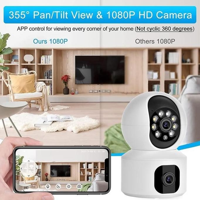 Xiaomi Mihome CCTV Security กล้อง IP 1080p พร้อมใช้งาน