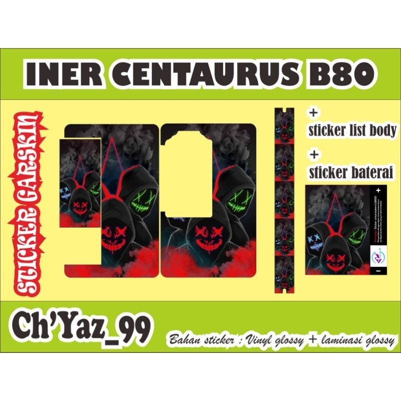 Cent4 B80 Type D Garskin Fullbody Custom Sticker Package