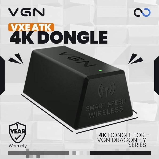 ใหม่ VGN VXE ATK 4K Dongle Polleling rate USB dongle