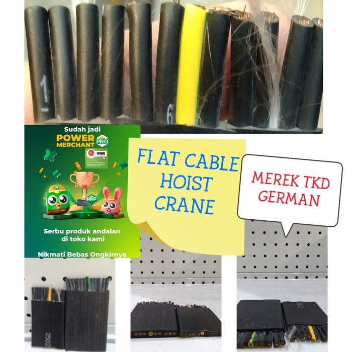 สายแบน HOIST CRANE SIZE 4 X 2.5 MM TKD GERMAN BRAND CODE 1041