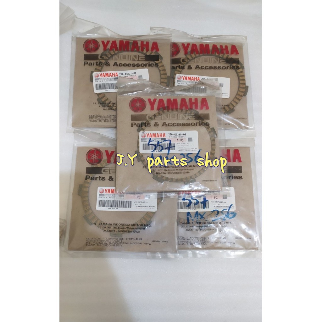 Original Old Jupiter Mx 135 แผ่นคลัทช์ Ygp 2S6-E6321-E6331-00 Rare Item