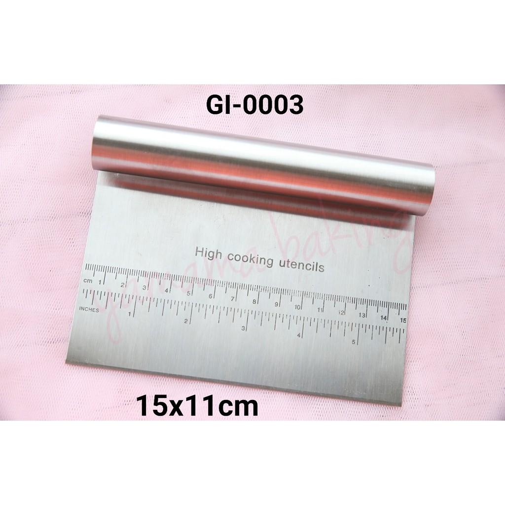GI-0003 ที่ขูดเศษเค้ก ครีมเนยสแตนเลสเรียบ (OTHERS - OTHERS)