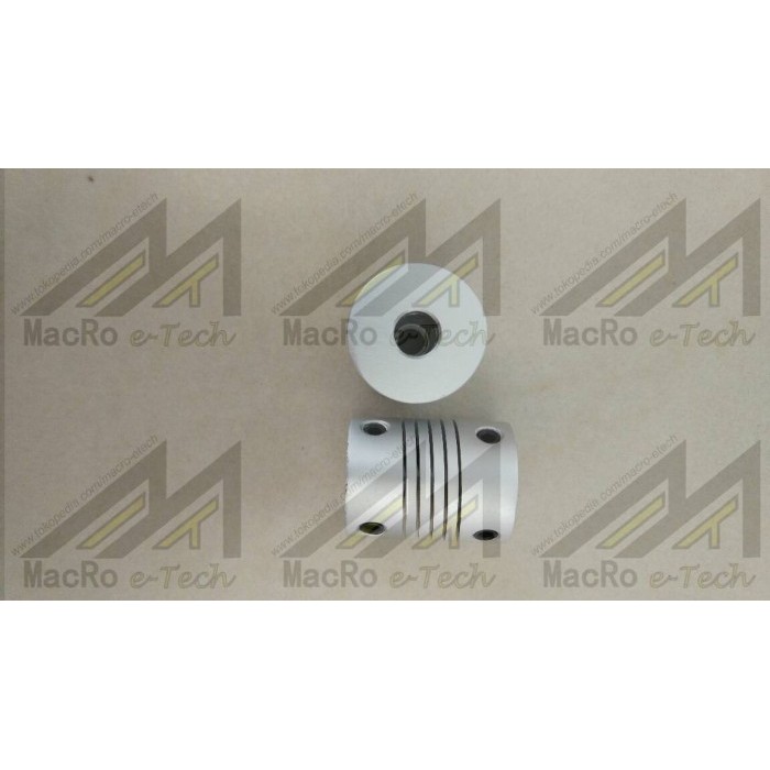 ชุดสกรูข้อต่อแบบยืดหยุ่น Encoder อลูมิเนียม D19L25