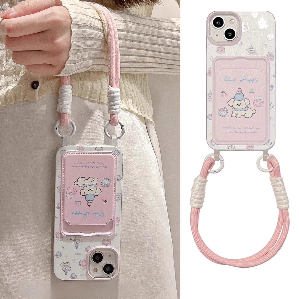 เค้กแฟนซีสายรัดสุนัขปลอก Hp Oppo 15T 5G C85 Reno 13 5G Reno 13F 14F 14 Pro 5G A3 A3X C71 C75 C53 C51