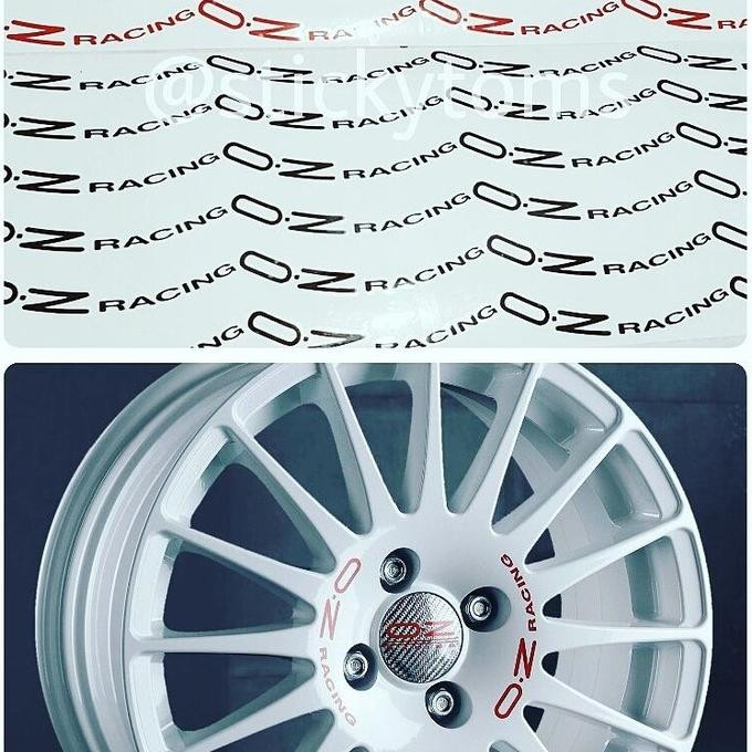 สติ๊กเกอร์สําหรับ OZ RACING SUPERTURISMO LIMITED RIMS