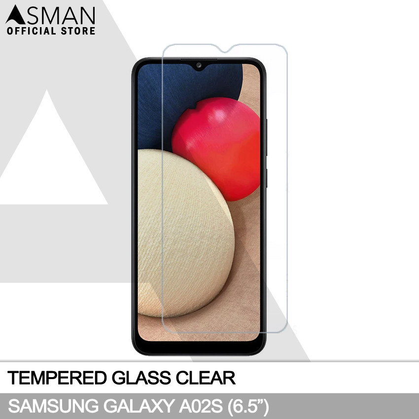 LAYAR กระจกนิรภัย Samsung Galaxy A02s (6.5") | ฟิล์มกระจกกันรอย-ใส
