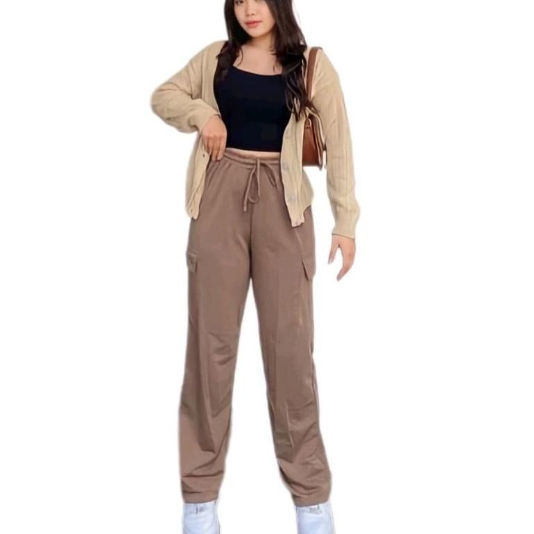 Jooy Sweetpants Jogger Pants กางเกงคาร์โก้ขายาวผู้หญิง