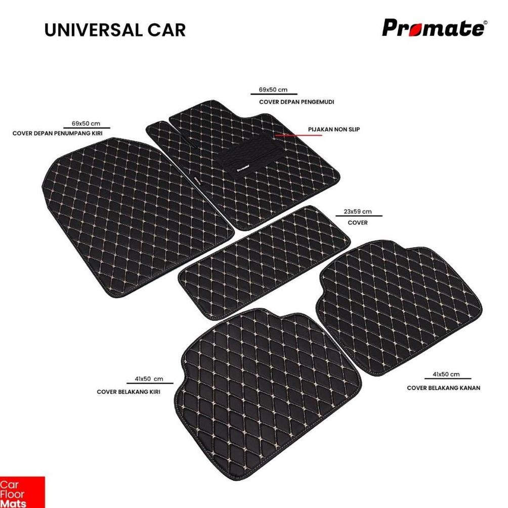 Universal 5D Car Mat Promate Car Mat พร้อมส่ง