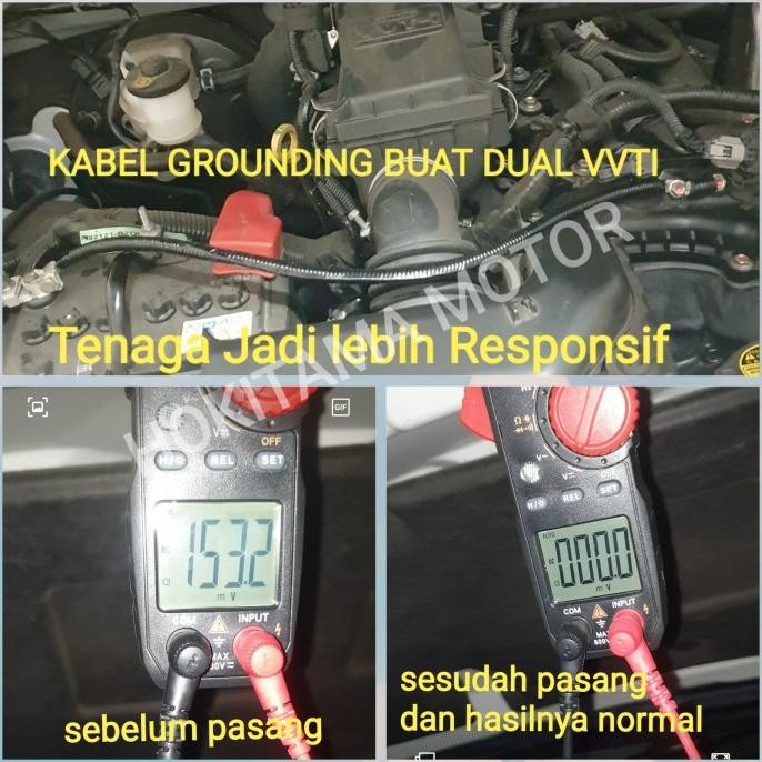 สายกราวด์สําหรับ DUAL VVTI ใหม่ทั้งหมด RUSH TERIOS FENIA AVANZA 2NR VE