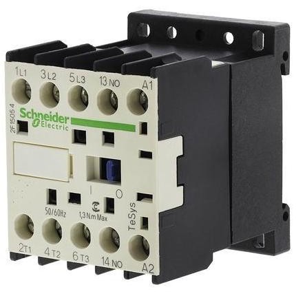 รับ Schneider Contactor Mini 3P Ac3 9A 1No 220Vac Lc1K0910M7