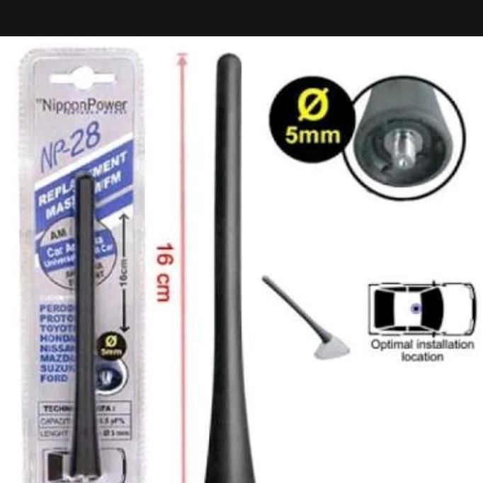 เสาอากาศวิทยุติดรถยนต์ Toyota Harrier Gen 1 2