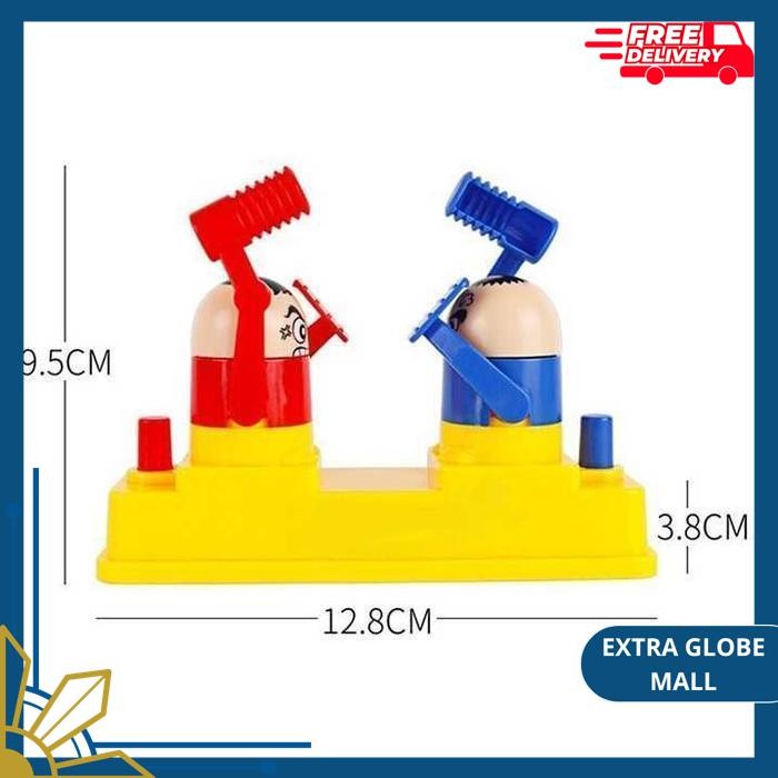 HAMMERING CONTEST BATTLE GAME BOARD TOY QUALITY MATERIAL!!