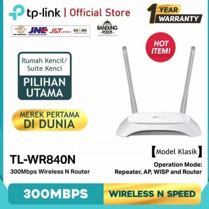 - TP-LINK TL-WR840N TL-WR844N TL-WR820N 300Mbps TPLink เราเตอร์ไร้สาย