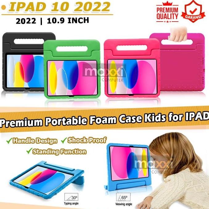 - IPad 10 10th Gen 10.9 In A2757 A2777 เคสซิลิโคน Softcase สําหรับเด็ก