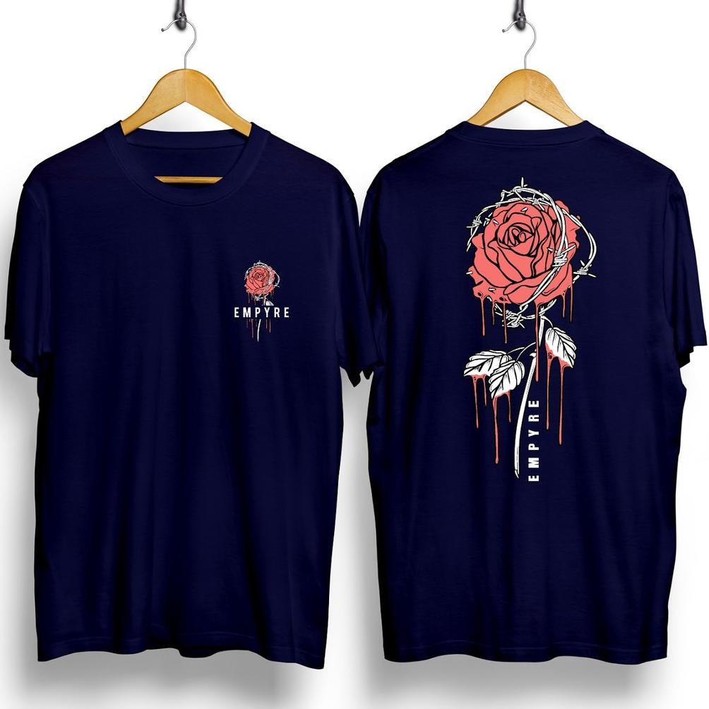 ล่าสุด Distro เสื้อยืดสําหรับผู้ชายและผู้หญิง Empyre Cotton Combed 30S Premium Plastisol หน้าจอการพิ