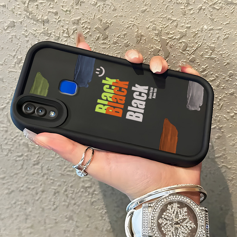 เคส Hp Untuk VIVO Y95 Y93 Y93s Y91 Y91i Y91C Y90 Y1s Y81 Y81i Y81s Y83 เคสเทรนด์สปอร์ตสีป๊อปสองคนPro