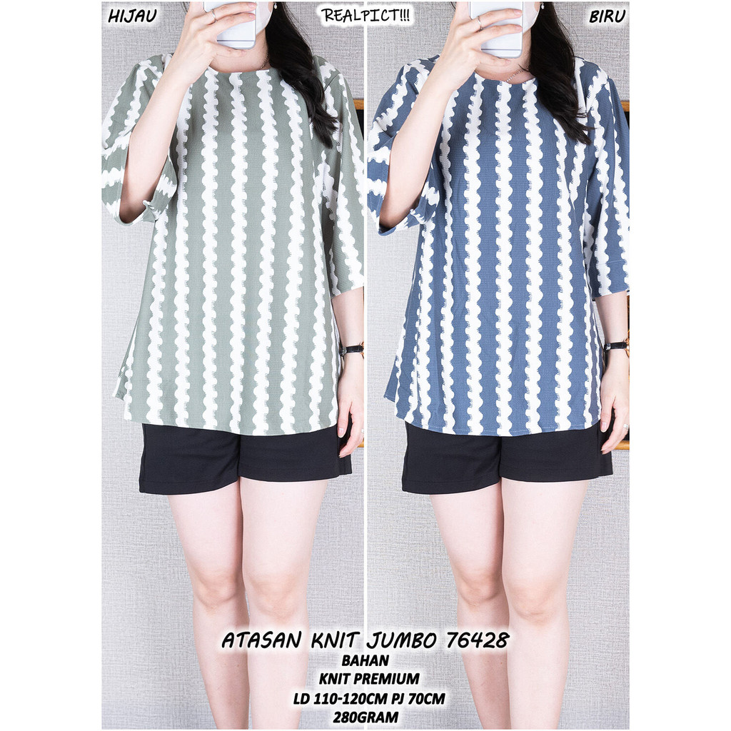 JUMBO KNIT TOP 76428 (ALWAYS STOCK READY)