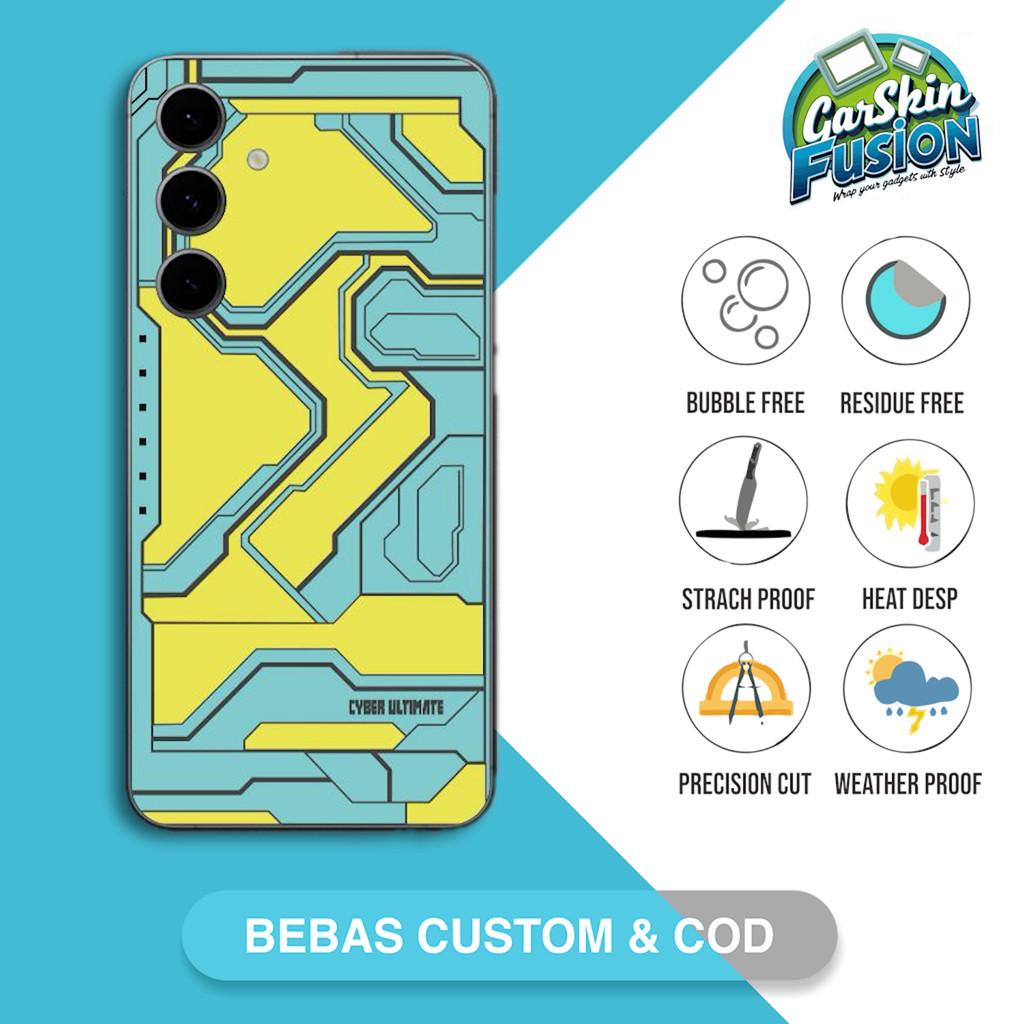 Garskin Skin Samsung S24 FE 5G Ultimate v2 Code - 7PU Custom | เคสรอยขีดข่วนป้องกันฟันกัส