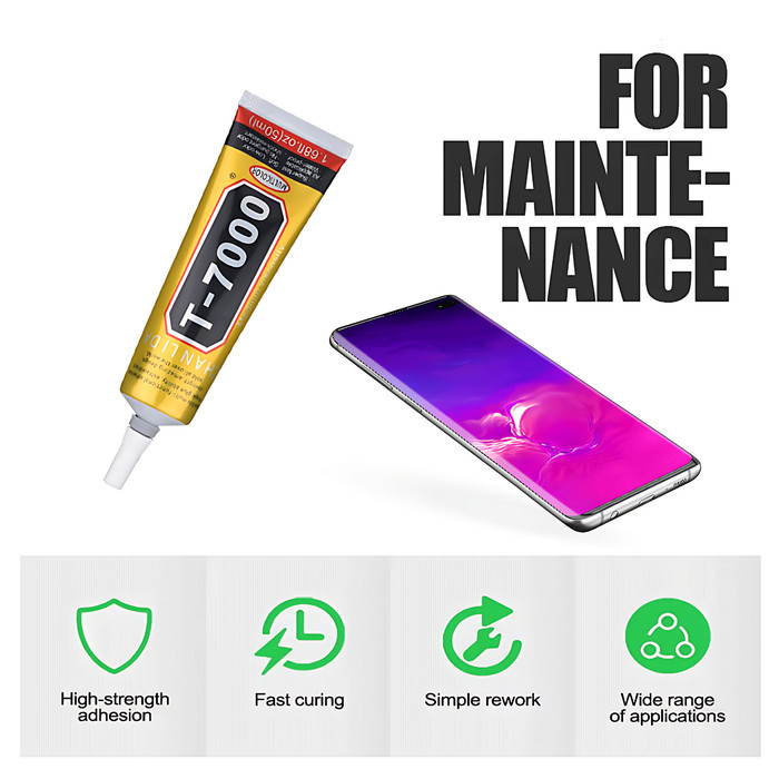 T7000 50ML TOUCHSCREEN GLUE BLACK