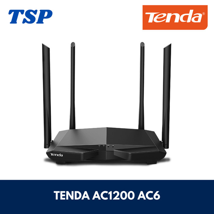 TENDA AC1200 AC6 WIFI ROUTER สมาร์ทแบนด์คู่