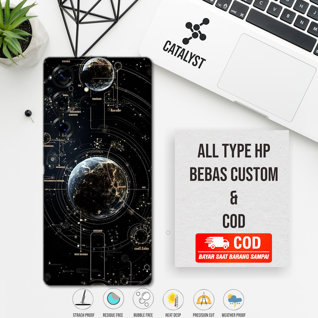 Garskin Hp Samsung S25 Ultra MOON รหัส q1x ซื้อ 1 แถม 2