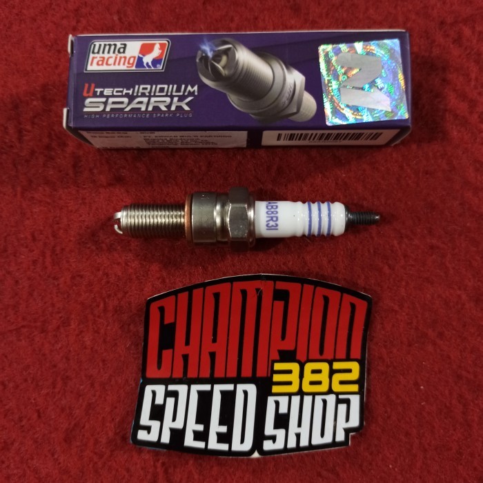 Uma Racing Utech Iridium Spark Plugs สําหรับ Nmax Old All New Aerox 155 เชื่อมต่อ