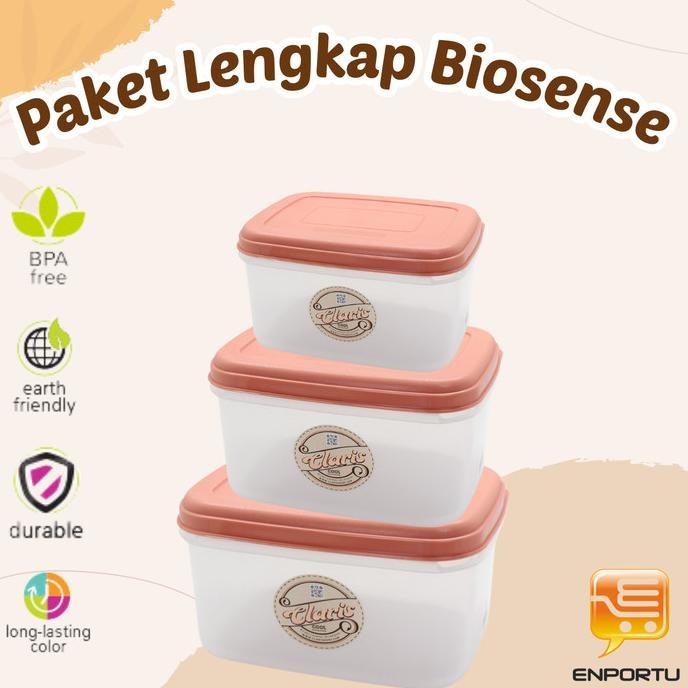 CLARIS Complete Package Bio Sense RE | ภาชนะใส่ของ | สถานที่เก็บอาหารที่ไม่ใช่อาหาร
