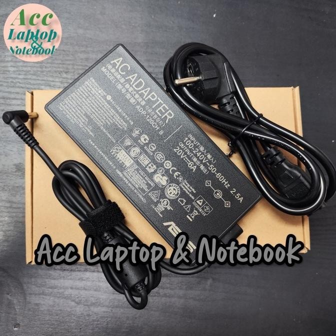 อะแดปเตอร์ Asus A17-120P2A ดั้งเดิม, Adp-120Cd B, Adp-120Ch B, Adp-120Vh B 20V 6A 120W Ready