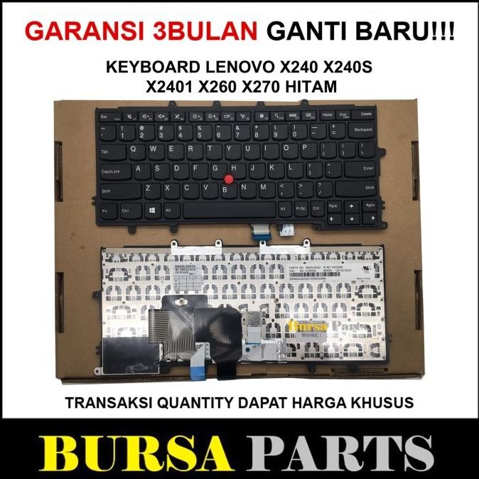 Lenovo Thinkpad X240 X260 X230S X240S X250 X270 Black Pointer Keyboard ราคาพิเศษ