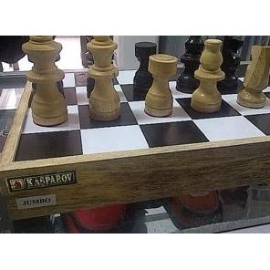 KASPAROV JUMBO WOODEN CHESS BOARD 50 ซม