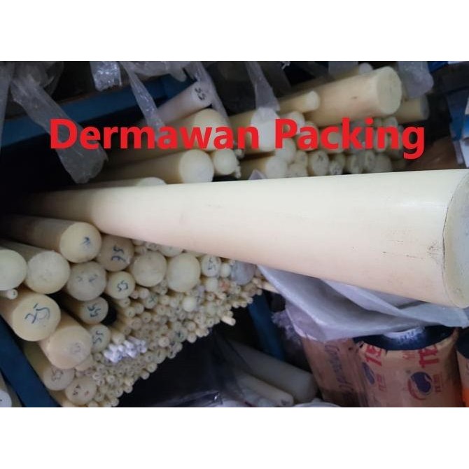 ใหม่ล่าสุด CAST NYLON ROD HARD NYLON ROUNDBARD BAR 30 MM X 1 เมตร