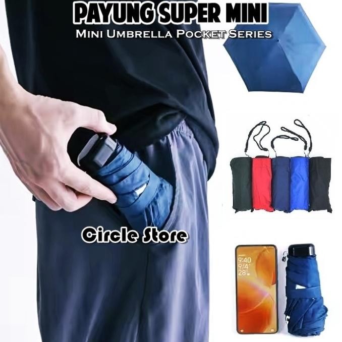 ร่มพับสําหรับเดินทาง Mini Carabiner